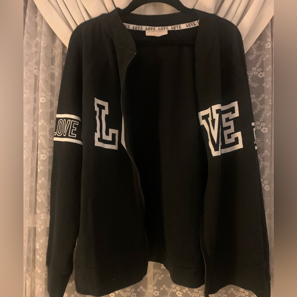 Bobbie Brooks Black Zip-Up Jacket/Sweatshirt - Picture 2 of 6